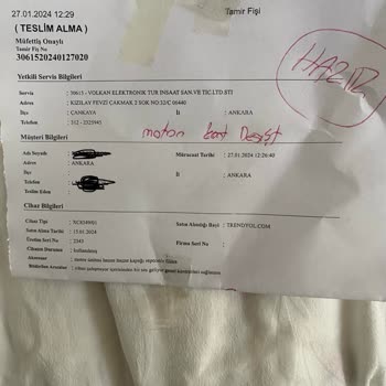 Philips Aqua Plus XC8349/01 Süpürge Motoru Değişti