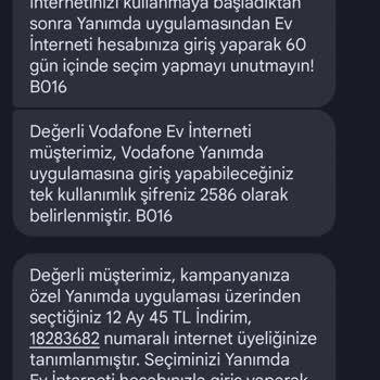 Vodafone Net İndirim Veya Hediye