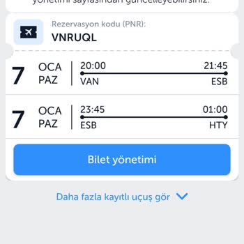 THY Uçuşu İptal Ediyor ve Yardımcı Olmuyor