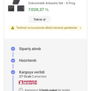 Horoz Lojistik Kargo Gecikmesi