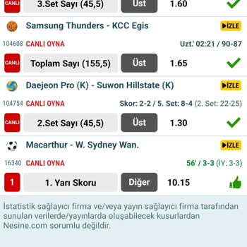 Nesine Kupon Kazancı Beklemede!