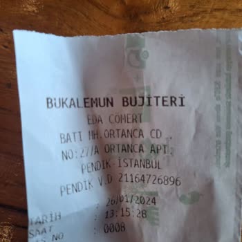 Bukalemun Bijuteri Pendik Şikayeti