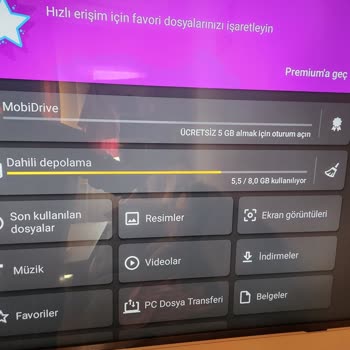 16 GB Olarak Philips TV 8GB