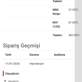 Uygunparca.com Uygunparca Şikayet İletişim Yok