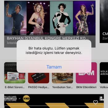 Passolig Hata Oluştu Uyarısı Veriyor
