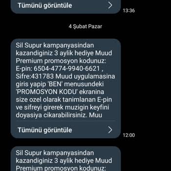 Muud Premium Abonelik Hatası - Şikayetvar