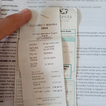 Kepsaş Elektrik Yanlış Elektrik Kesintisi