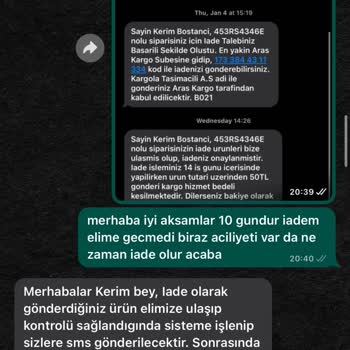 Flaw Wear Asla Gelmeyen Ücret İadesi