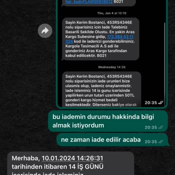 Flaw Wear Asla Gelmeyen Ücret İadesi