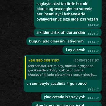 Flaw Wear Asla Gelmeyen Ücret İadesi