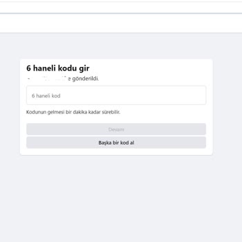 Facebook Yeni Açılan Facebook Hesabının Askıya Alınması