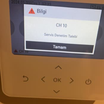 LG Isı Pompası Ch 10 Arıza Kodu