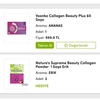 Voonka Collagen Ve Çok Yoğun Mide Ağrısı