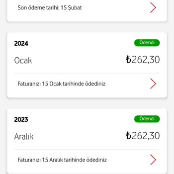 Vodafone Taahhüt Yenilemede Haksız Yüksek Fatura