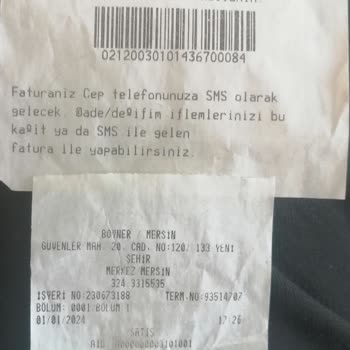 Boyner Siparişin Teslim Edilmemesi