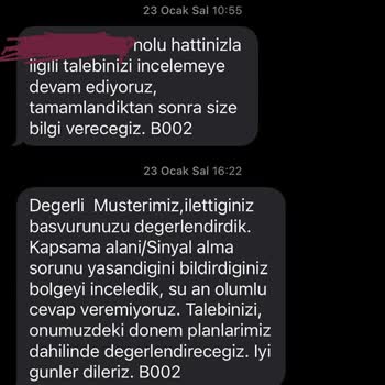 Turkcell Şebeke Sorunu Yaşıyorum