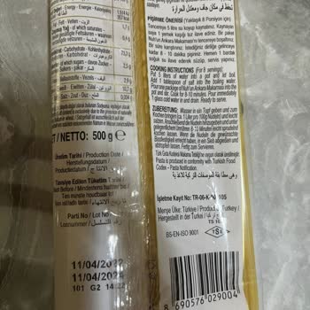 Nuh'un Ankara Makarnası Spagetti Bozulmuş Olabilir Mi?