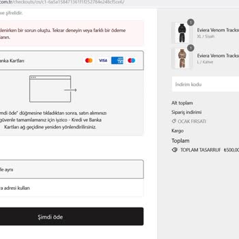 Eviera Ürünü Satın Almamı İstemiyorlar