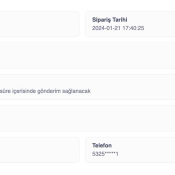 SosyalMarka 15 Günde Teslim Edilmeyen Sipariş!