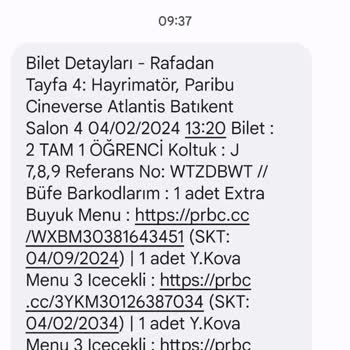 Paribu Cineverse Atlantis'in Yaptığı Haksız Satış