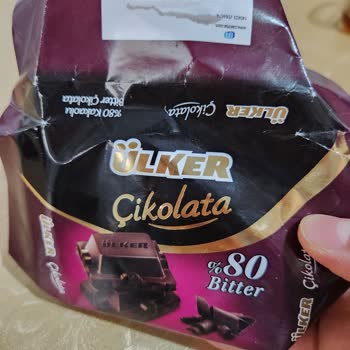 Ülker %80 Bitter Çikolata Kalitesizliği