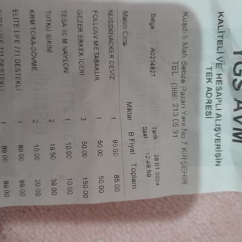 Ygs Giyim Yılmazlar Giyim Sarayı Kırşehir Yakışmadı