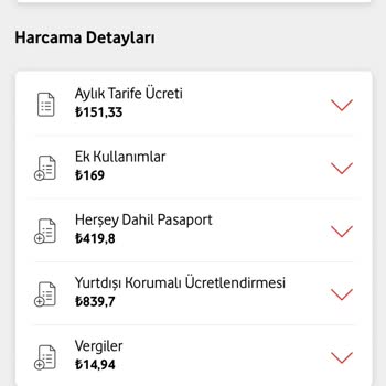Vodafone Yurt Dışı Paketi Mağduriyeti