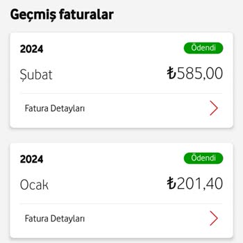 Vodafone Tarife Geçiş Problemi!