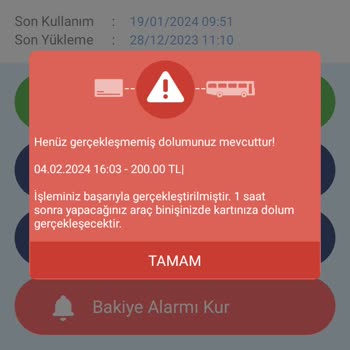 Kocaeli Büyükşehir Belediyesi Online Dolum Sorunu
