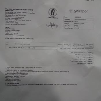 Asics Ayakkabı Her İki Tarafta Zamanla Yırtıklar Oluştu.