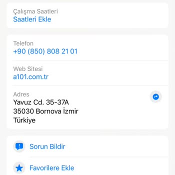 A101 Sıkıntılı Personel Anlayış Yok