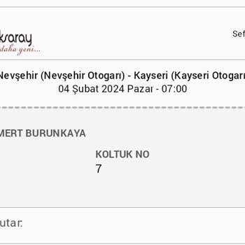 Yeni Aksaray Yanlış Bilgi Verilmesi Üzerine Biletim Yandı Çalışandan Şikayetçiyim