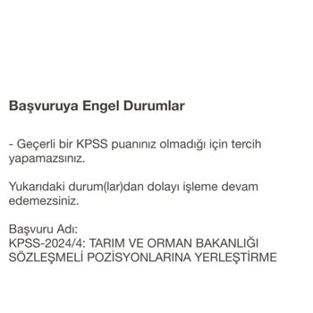 ÖSYM Tercih Yapamıyorum P3 Puanım Olmasına Rağmen