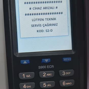 Profilo S900 Ecr Kod S2-D Arızası Ücret Karşılığı Yapılıyor
