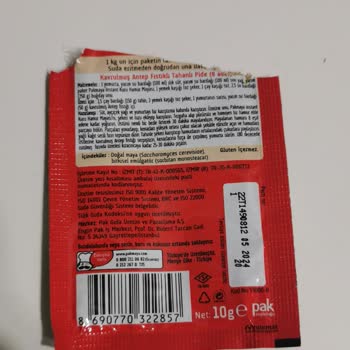 Pakmaya Kabarmıyor. İncelenmesini İstiyorum