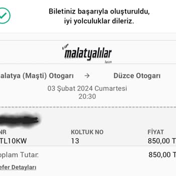 ViP Malatyalılar Turizm Vip Malatyalılar Firması Yolcuyu Yolda Bıraktı