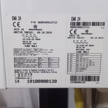 Warmhaus Ewa Kombi Servisi Arıza