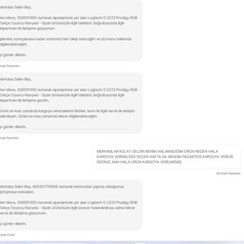 Hepsiburada Müşteri Memnuniyeti Sıfır...