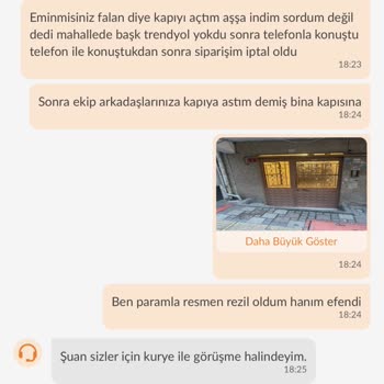 Trendyol Yemek Siparişimi İptal Etti Paramı Da İade Etmedi