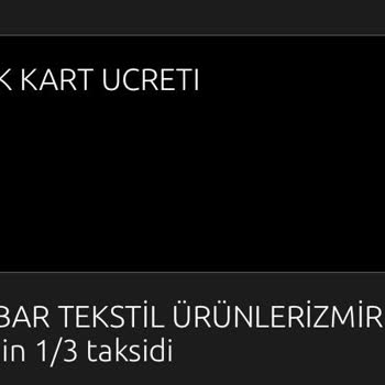Yapı Kredi Yıllık Kart Ücreti (habersiz)