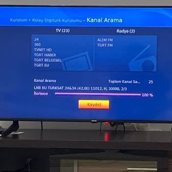 Digiturk Ulusal Kanal Çekmeme Problemi