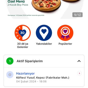 Köfteci Yusuf Şikayetim Var Paket Servisten
