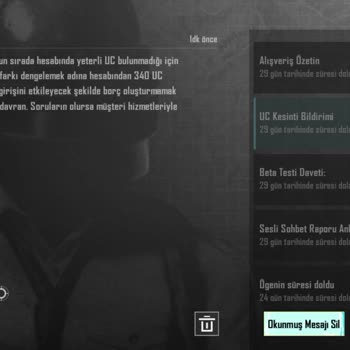 PUBG Mobile Uc Kesinti Sorunu