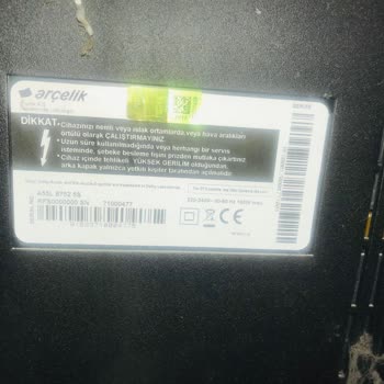 Yedek Parçası Üretilmeyen Arçelik Marka Televizyon