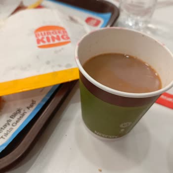 Burger King Görselle Gelen Ürünün Alakası Yok