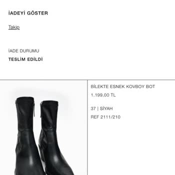 Zara Mağazadan Şikayetim Var