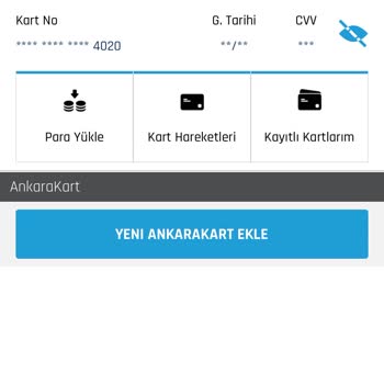 Nkolay AnkaraKart Maalesef Bilet Alamıyorum