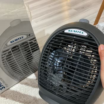 Kumtel Fanlı Isıtıcı Yandı