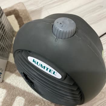 Kumtel Fanlı Isıtıcı Yandı