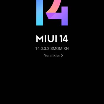 Xiaomi Güncelleme Sorunu